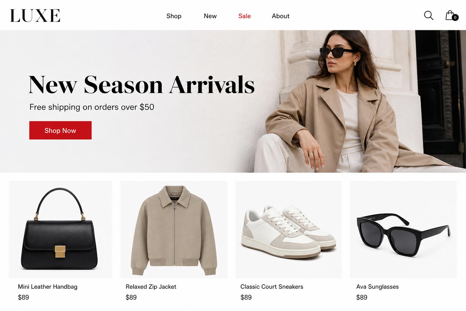 Retail brand · +312% online sales